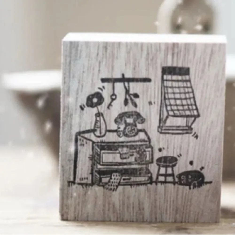 Black milk project Woden stamp home series in originalRustic Fabric  NEW